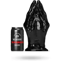 All Black Steroïd - Hail Mary - Dildo - 23 x 12 cm - zwart