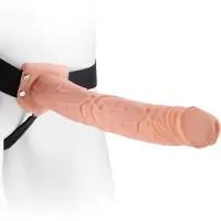 Pipedream - Fetish Fantasy - Hollow Strap-On - 11 Inch - Skin