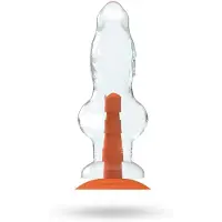 Dinoo - Primal Desires Extra Grote Dildo Met Zuignap Allo - Transparant