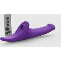 Strap-On-Me - Multi Orgasm Dildo - Strapless Strap-on met Luchtdruk Stimulatie - Paars