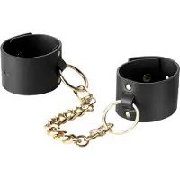 Bijoux indiscrets Brede Handboeien - Zwart
