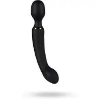 Blush Novelties Lush - 2-in-1 wand- en G-spot vibrator (zwart)