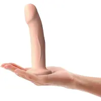Marc Dorcel - Real Pleasure - Stijlvolle Siliconen Dildo - Lichte Huidskleur