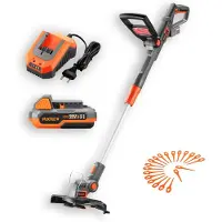 FUXTEC 20V Akku Rasentrimmer FX-E1RT20 SET mit 1 x Akku 2Ah, 1 x Ladegerät 2,4A