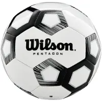 Wilson Team Pentagon Voetbal Maat 3 - Ideale Bal voor Jonge Spelers