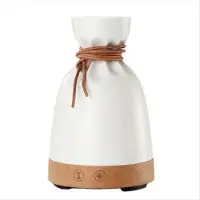 Melitt Houten aroma diffuser ultrasone luchtbevochtiger met essentiële olie-ontwerp