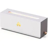 MaxPower Gesimuleerde vlambevochtiger, diffuser met hoog dampvolume, HX128, wit
