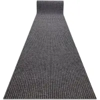 Rugsx Ruitenwisser anti slip 80 cm GIN 1206 liverpool extern, intern, op een rubber - helder , bruin 80x340 cm