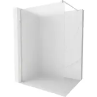 Mexen Kioto douchewand Walk-in 70 x 200 , matglas 8 mm, geborsteld nikkel - 800-070-101-97-30
