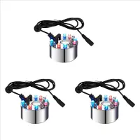 Melitt Mini Mist Maker, 12 LED Mister Fogger Waterfontein Vijver Mistmachine