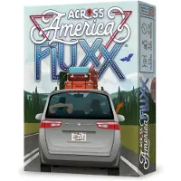 Looney Labs Across America Fluxx-kaartspel - Steeds veranderend reisplezier
