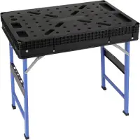 Starx 48.101.25 Inklapbare werkbank Zwart/blauw
