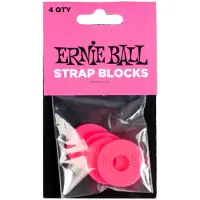 Ernie Ball Strap Blocks, Roze (P05623)