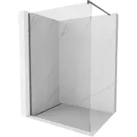 Mexen Kioto douchewand Walk-in 85 x 200 , transparant 8 mm, gun metal - 800-085-101-95-00