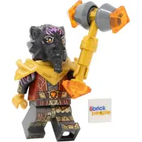 LEGO Ninjago Dragons Rising: Lord Ras Minifiguur met Gouden Hamer
