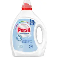 Persil Free & Sensitive vloeibaar wasmiddel, ongeparfumeerd en hypoallergeen voor de gevoelige huid, 2x geconcentreerd, 82,5 fl oz, 110 wasbeurten