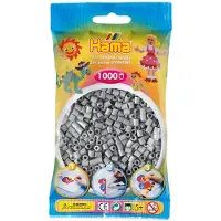 Hama - Strijkkralen Grijs (1000 stuks)