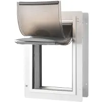 DUOKU Dierenluik - - CWM02-M - Metaal - 12,28" x 17,13" - Weerbestendig