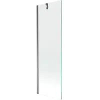 Mexen Next badwand paneel 1-delig 60 x 150 , transparant, gun metal - 895-060-000-00-00-95