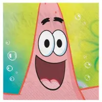 Amscan SpongeBob Ontwerp Lunchtdoekjes-16st