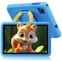 Blackview Tab A6 Kids Tablet Kind 10,1 Inch HD Android 15, 12GB RAM + 128GB, WiFi 6, 5100mAh, Ouderlijk Toezicht, Google Kids Space