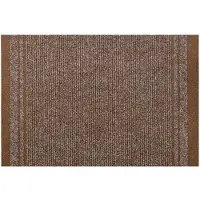 Dywany Łuszczów MALAGA Antislip Deurmat Beige 66x190 cm - Universeel Streept