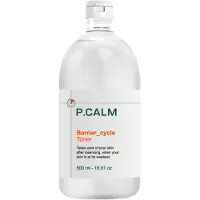 P.calm Barrirecyclustoner 500ml | Veganistische alcoholvrije geurvrije gezichtstoner voor de gevoelige huid | Koreaanse huidverzorging