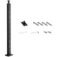 OEM Balk voor leuningen - - HR-015G - RVS - 914 mm - Voorgeboorde gaten op 30