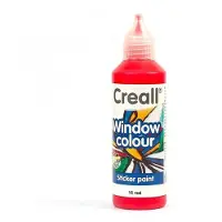 Creall Raamverf - 15 rood - Windowcolor - 80ml