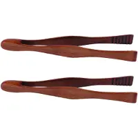Tlily stuks 26,5 cm houten barbecuetangen voor gezondheid en milieubescherming