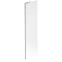 Mexen Next L badscherm 1-delig 50 x 150 , matglas, geborsteld nikkel - 895-050-000-03-30-97