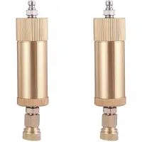 Semoic 2X Hogedruk PCP Handpomp Luchtfilter Olie-Waterafscheider voor Hogedruk Pcp 30Mpa Luchtpomp Filtercompressor Goud