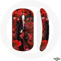 Naruto Draadloze muis - - Itachi - Rood - Compatibel met Mac en PC - WiFi