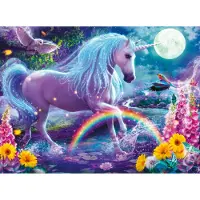 Ravensburger PUZZEL 100PXXL GLINSTERENDE EENHOORN COLL.PAILLETTE
