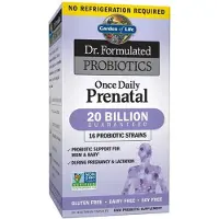 Garden of life , Dr. Formuleerde Probiotica, Eén Dagelijkse Prenatale (geen koelvrije opslag vereist), 30 Vegetarian Capsules