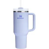 Stanley Quencher H2.0 Tumbler met handvat en rietje 40 oz | Flowstate deksel met 3 standen | Bekerhouder compatibel voor op reis | Ge?soleerde ro