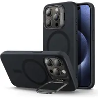 ESR voor iPhone 15 Pro-hoesje, MagSafe-siliconenhoesje met standaard, bescherming van militaire kwaliteit, ingebouwde camerastandaard,