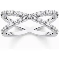 Thomas Sabo - TR2318-051-14-48 - Ring - Dames - 925er Zilver - ringmaat 48