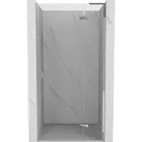 Mexen Mist-H L draaideur douchedeur rechts 90 , transparant, chroom - 8A5L-090-000-01-00-P