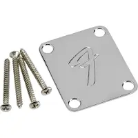 Fender F Halsplaat Chroom