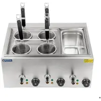 Helloshop26 Pasta-oven 4 manden GN 1/3 Vermogen: 3 x 1.000 watt 14_0001267