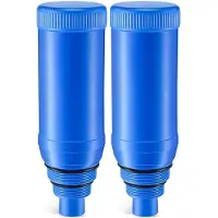 Jojomino 2-Pack zwembadskimmerplug, afdekking, winterplug voor 1,5 inch en 2,0 inch schroefdraadskimmers 9 inch