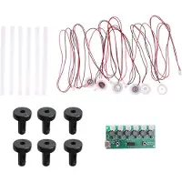 Jojomino Bevochtigermodule DIY-kit Vernevelingsregelbord Ultrasone vernevelaar Mistdrivercircuit 6-sproeier
