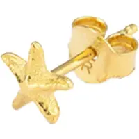Radiant Zilveren zeester piercing verguld - - Maritiem ontwerp - 24K verguld zilver - Eén maat - Elegant