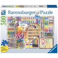 Ravensburger The Artist’s Palette, 500 stuk(s), Kunst, 12 jaar