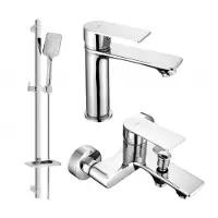 Mexen Royo DQ62 badset, chroom - 72203DQ62-00
