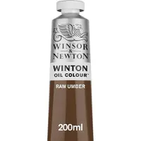 Winsor & Newton Winton olieverf 554 raw umber (200ml)