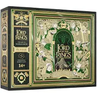 Theory11 Lord of The Rings Jigsaw Puzzle - 1 000 Piece Jigsaw Puzzle - Officially Licensed Lord of The Rings Merchandise & Collectibles - Precision Fi