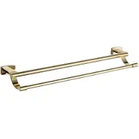 Mexen Zoja dubbele handdoekhaak, goud - 7019125-50