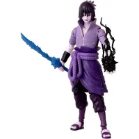 Bandai - Anime Heroes - Naruto Shippuden - Sasuke Uchiha Anime helden Figuur 17 cm - Sasuke Rinnegan / Mangekyo Sharingan Actiefiguur - Officieel Gelicenseerd - Speelgoed voor Kinderen 4+ - 36962